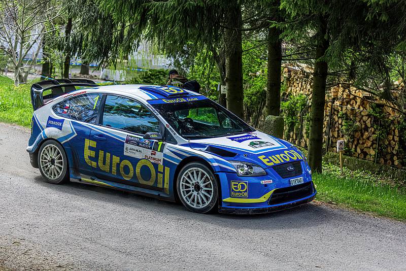 56. Rallye Šumava Klatovy - nedělní etapa: RZ Zdebořická + cíl.