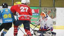 Krajská liga: HC Klatovy (červené dresy) - TJ Apollo Kaznějov 11:1