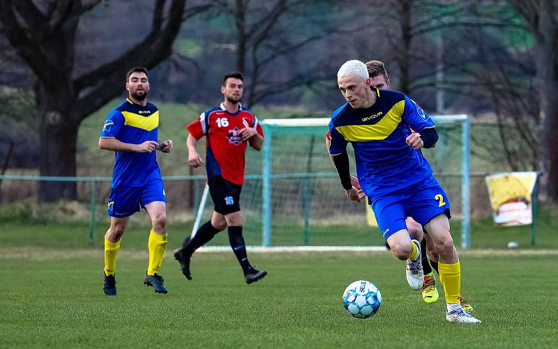 19. kolo I. A třídy: Svatobor Hrádek (modří) - Žákava 0:4.