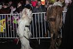 Krampusové v Chudenicích.