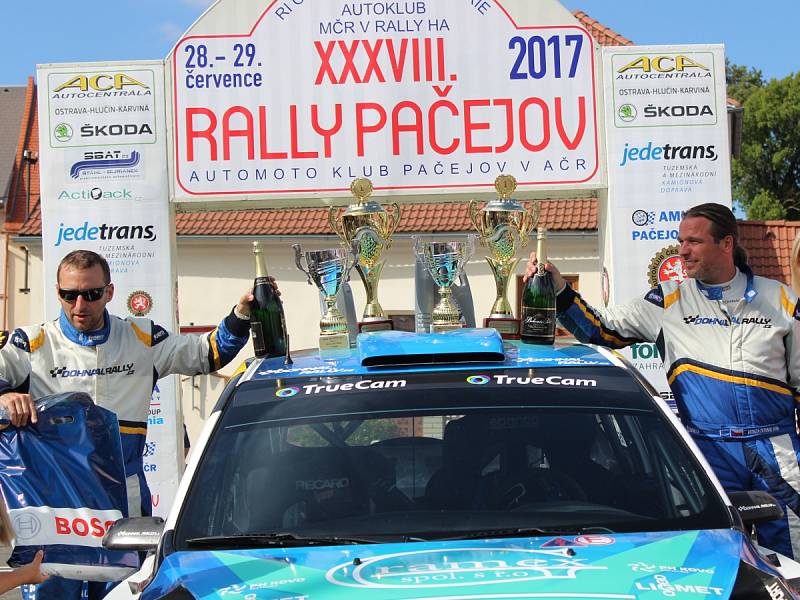 V sobotu se na Horažďovicku jela 38. Rally Pačejov.