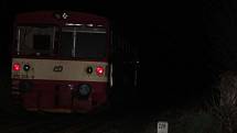 Železniční nehoda v Hrádku u Sušice. Vlak srazil chodce, ten srážku nepřežil