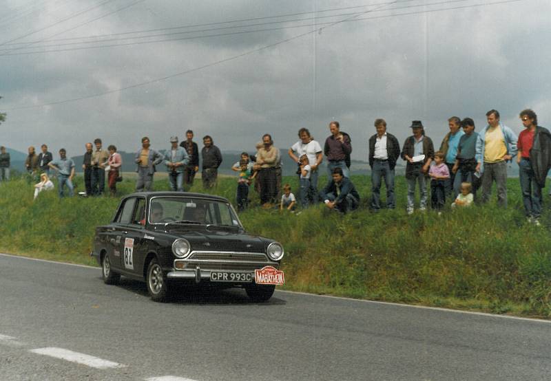 Rallye v Klatovech.