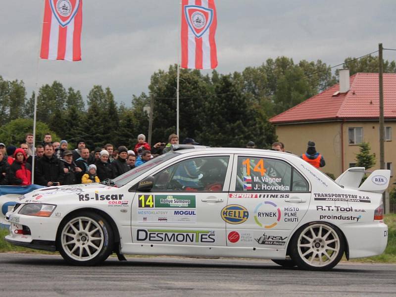 Jako první absolvovaly posádky 49. Rallye Šumava Klatovy tradiční Klatovský okruh.