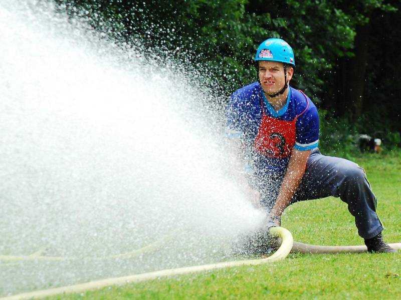 Hasičská soutěž v Petrovicích u Sušice