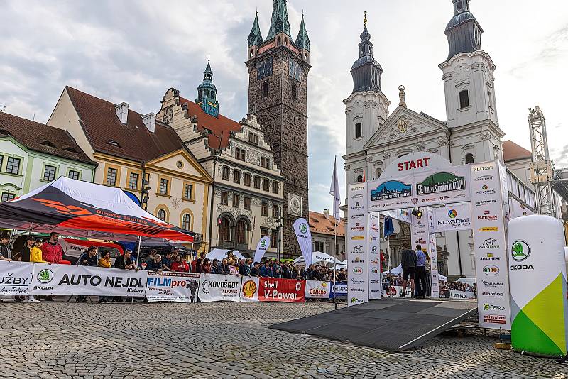 Zahájení 56. Rallye Šumava Klatovy.