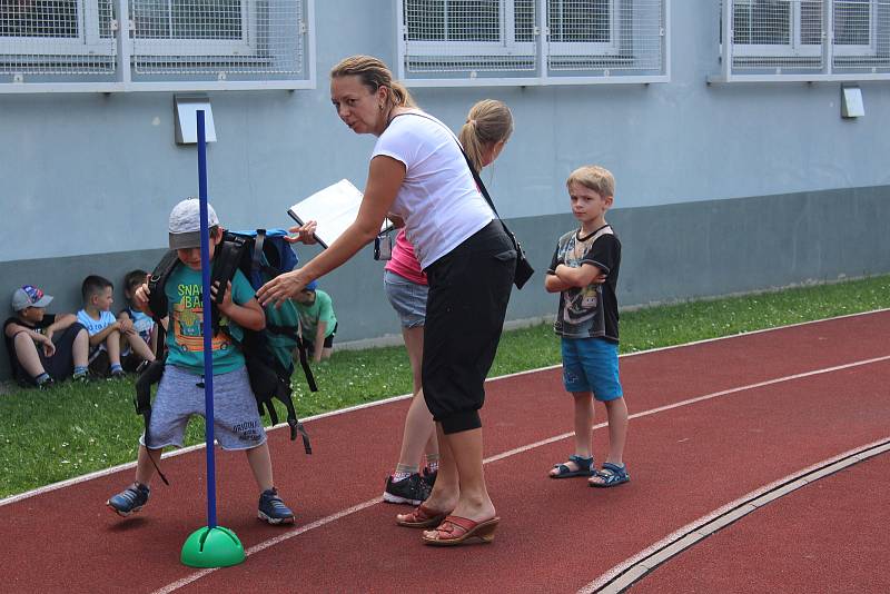 V Masarykově základní škole bylo v pátek připravené pro děti a jejich rodiče zábavné odpoledne – Den dětí.