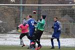 Příprava na fotbalové jaro 2018: Sušice (modré dresy) - Košutka Plzeň