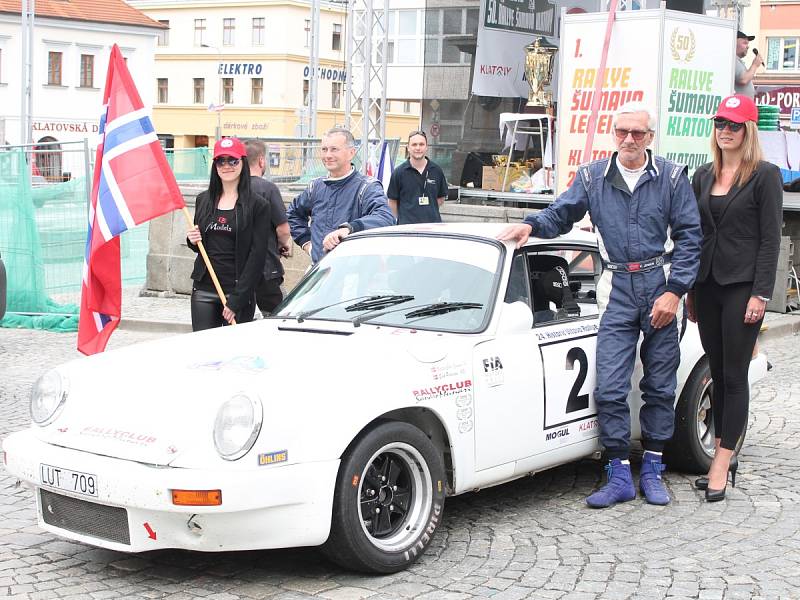 Cíl 24. Historic Vltava Rallye.