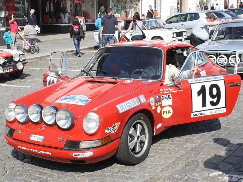 Start 24. Historic Vltava Rallye, Rallye Šumava Legend a 50. Rallye Šumava Klatovy.