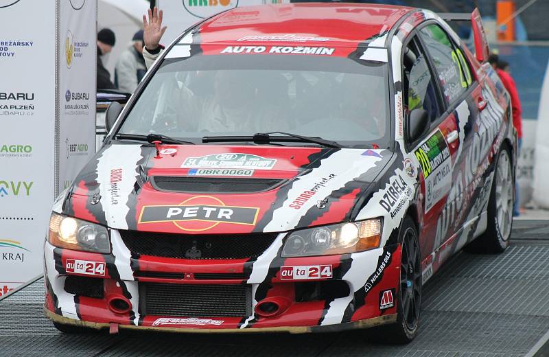 54. Rallye Šumava Klatovy - start Klatovy.