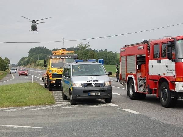 Srážka dvou peugeotů na Bukováku