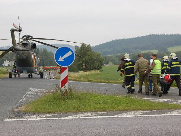 Srážka dvou peugeotů na Bukováku