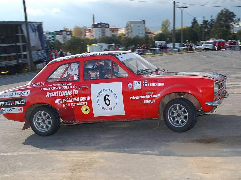 20. Historic Vltava Rallye, RZ 1 - čínovský okruh