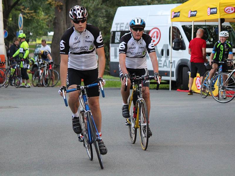 Start cyklistického závodu Author Král Šumavy Road 2017