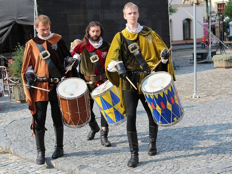 V Kašperských Horách se o víkendu konaly slavnosti Šumavské Kašperské Hory v dobách Karla IV.