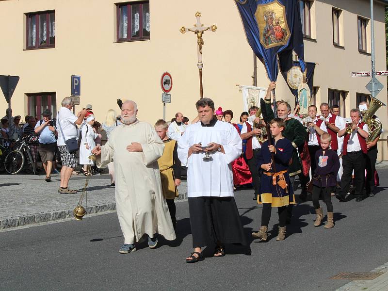 Kašperskohorská pouť a procesí 2017