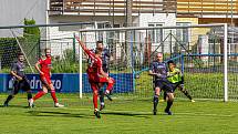 26. kolo divize A: SK Klatovy 1898 (červení) - Soběslav 0:2.