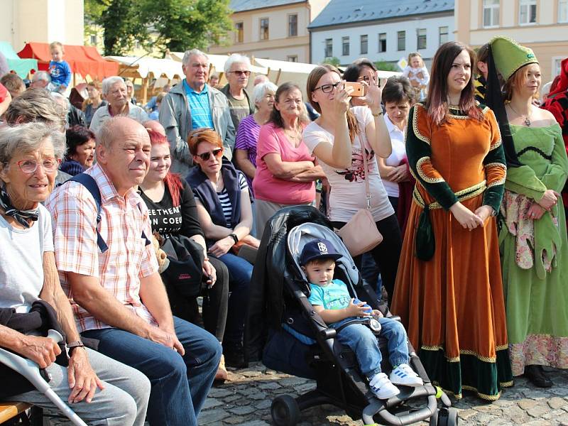 V Kašperských Horách se o víkendu konaly slavnosti Šumavské Kašperské Hory v dobách Karla IV.