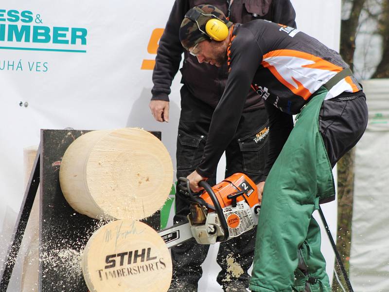 V neděli 23. dubna se v Sušici konal kvalifikační závod Timbersports.