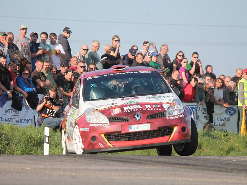 RZ 1 50. Rallye Šumava Klatovy.