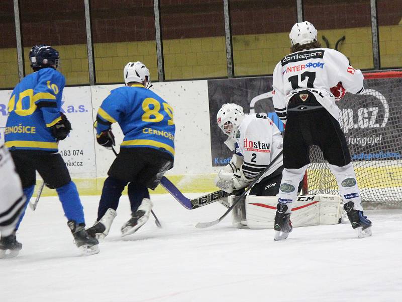 Hokej, liga staršího dorostu: Klatovy - Černošice