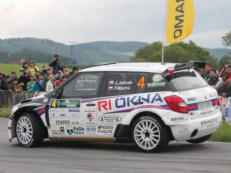 Jako první absolvovaly posádky 49. Rallye Šumava Klatovy tradiční Klatovský okruh.