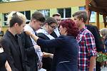 Poslední školní den na ZŠ Tolstého v Klatovech.