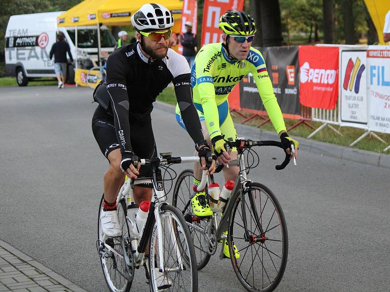 Start cyklistického závodu Author Král Šumavy Road 2017