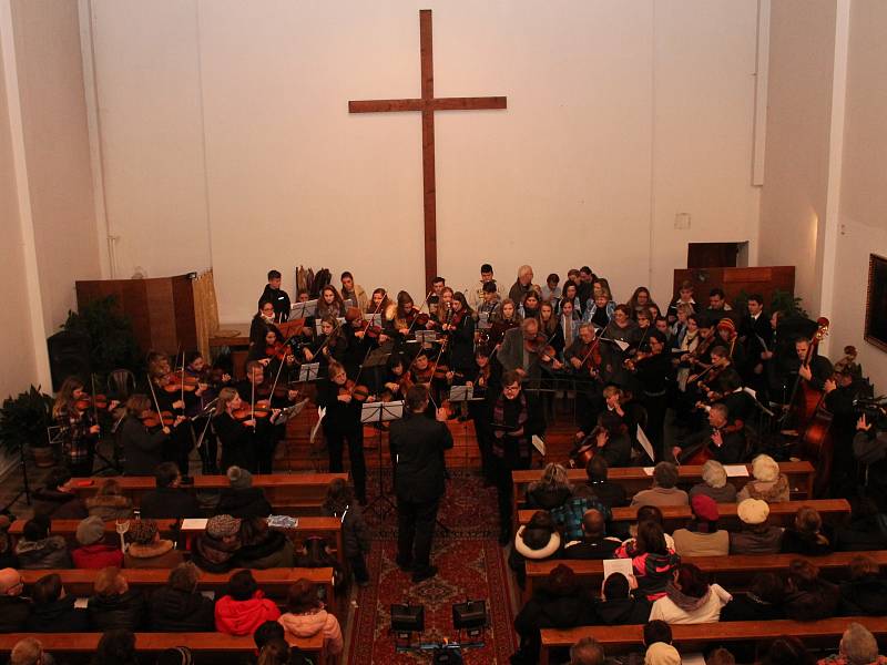 Benefiční koncert na podporu opravy varhan.