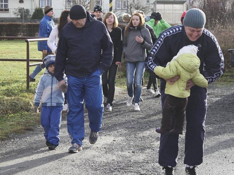 16. ročník silvestrovského běhu ve Velkých Hydčicích.