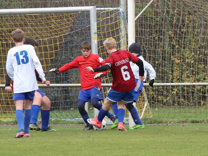 Fotbal, krajský přebor starších žáků: Nýrsko - Nepomuk