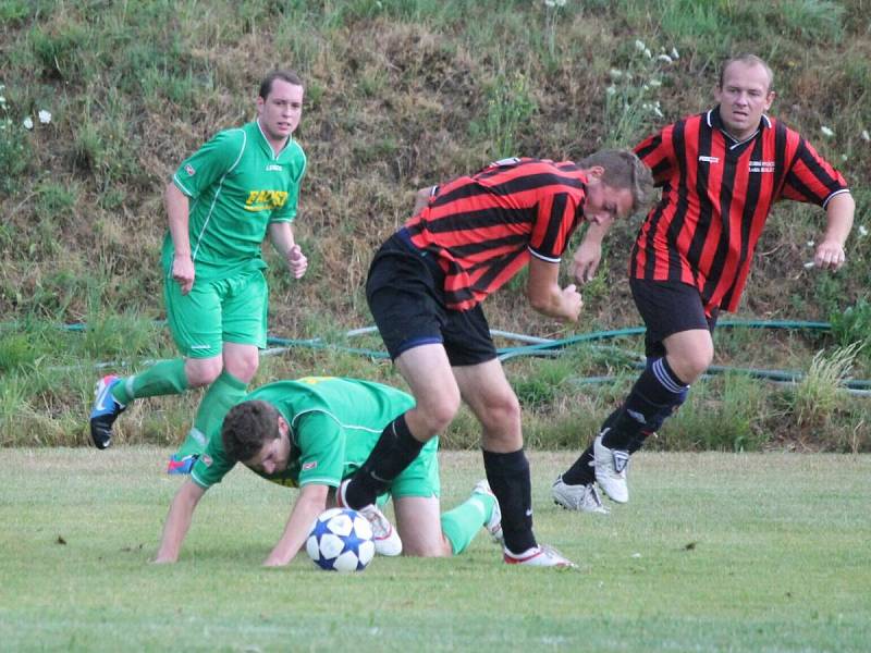 Přípravný zápas Běšiny - Strážov 2:1.