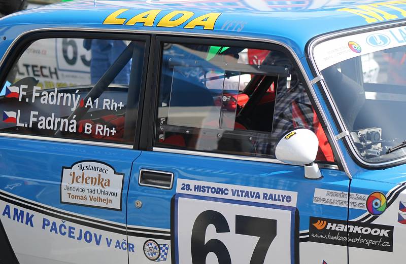 28. Historic Vltava Rallye - start Klatovy.