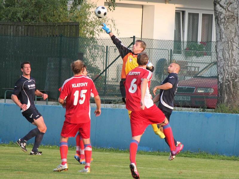 Krajský přebor Klatovy - Koloveč 3:3.