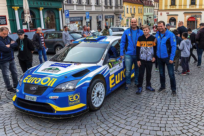 Zahájení 56. Rallye Šumava Klatovy.