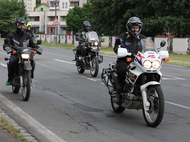 Poslední rozloučení s Michalem Svatošem v Sušici.