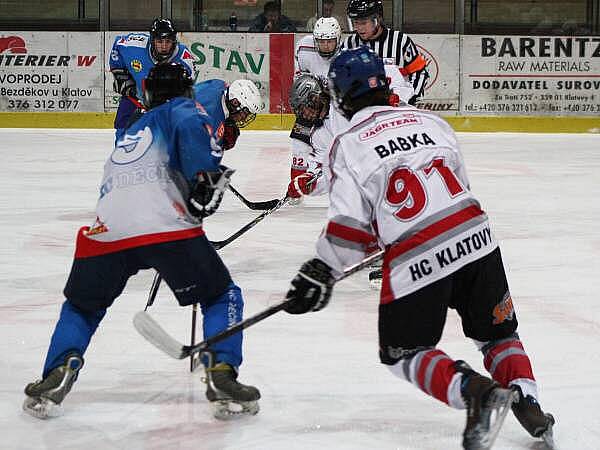 Liga staršího dorostu: HC Klatovy – HC Děčín 11:3