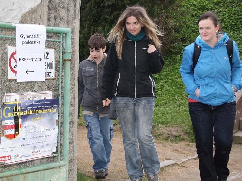 Turistický pochod Gymnaziální padesázka Klatovy