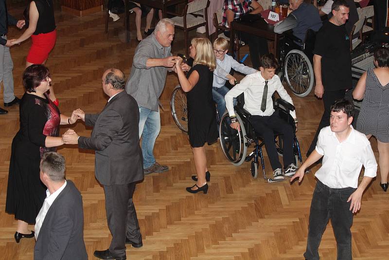 Ples handicapovaných v Klatovech 2019.