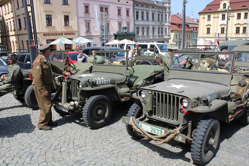 Oslavy 73. výročí osvobození v Klatovech