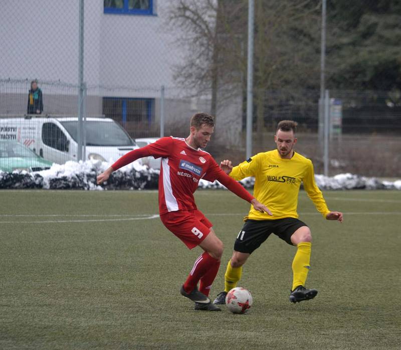 TJ Jiskra Domažlice B - SK Klatovy 1898 (červení) 0:1.