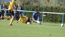 1. A třída: Nýrsko (ve žlutém) - Staňkov 1:1.