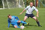 1. B třída: Měčín (modré dresy) - Dlouhá Ves 1:1