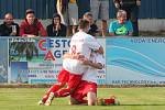 SK Klatovy 1898 (bíločervené dresy) - FK Viktoria Žižkov 1:0