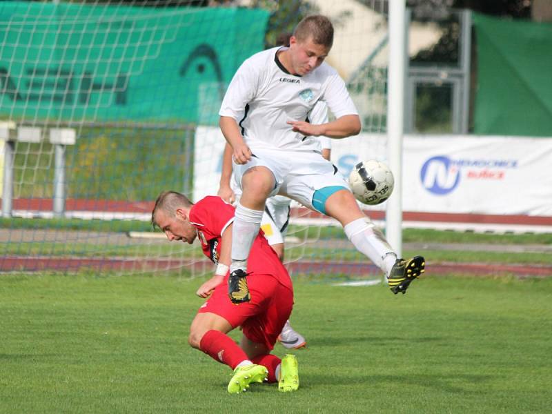 Předkolo MOL Cupu 2016/2017: Sušice (bílé dresy) - Klatovy 0:5