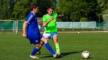 25. kolo I. A třídy: TJ Sušice (modří) - Bohemia Kaznějov 1:0.