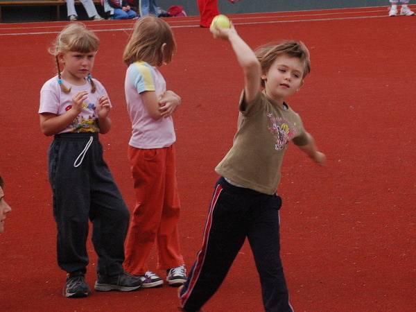 Sportovní hry mateřských škol v Klatovech