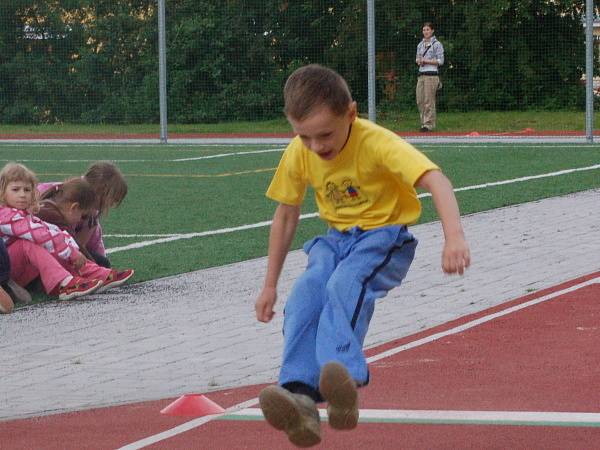 Sportovní hry mateřských škol v Klatovech