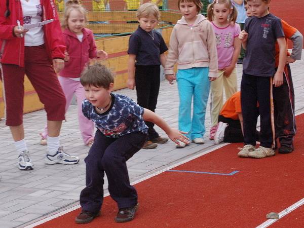 Sportovní hry mateřských škol v Klatovech